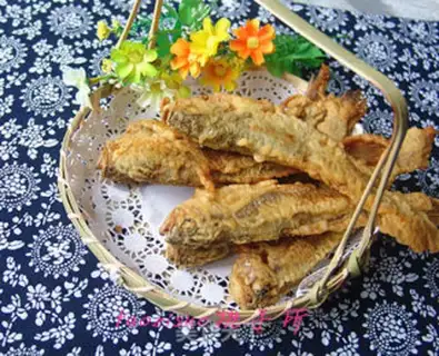 Make Dried yellow fish step 4