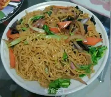 Make Fried noodles step 6