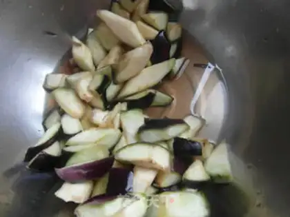Make They burn eggplant all the time step 1