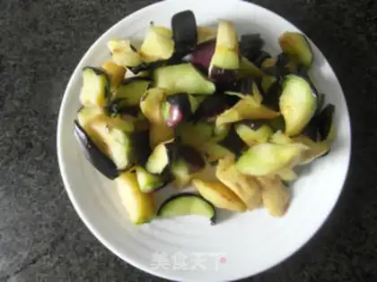 Make They burn eggplant all the time step 2