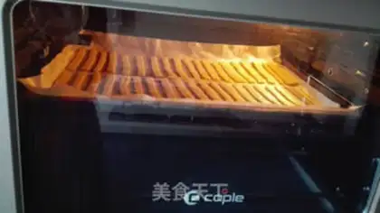 Make Milk stick, cookie step 10