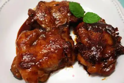 Make Burn chicken legs step 7