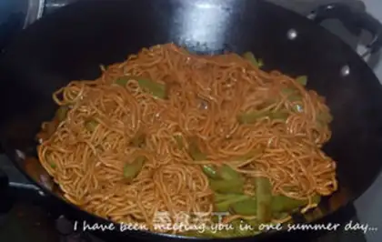 Make lentils noodles step 6