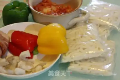 Make Pickles for the noodles step 0