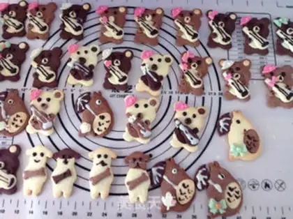 Make Delicious animal cookies step 7