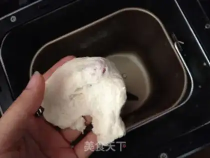 Make Chinese honey-bean toast step 2