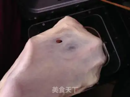 Make Chinese honey-bean toast step 4