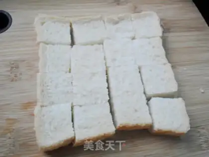 Make Garlic butter toast brick step 1