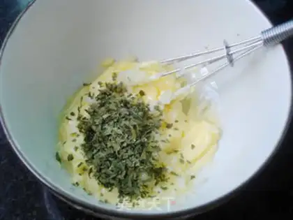Make Garlic butter toast brick step 2