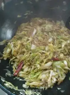 Make A cabbage fan step 6