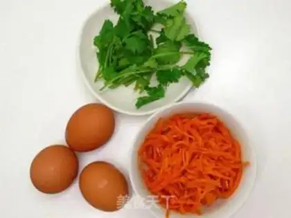 Make Quisine roses and eggs step 0