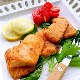 Make Fried salmon step 4
