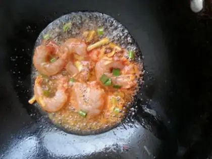 Make Shrimp with cabbage step 6