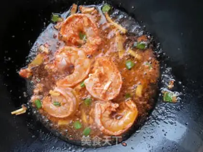 Make Shrimp with cabbage step 7
