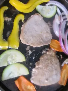 Make Black pepper salad steak step 6