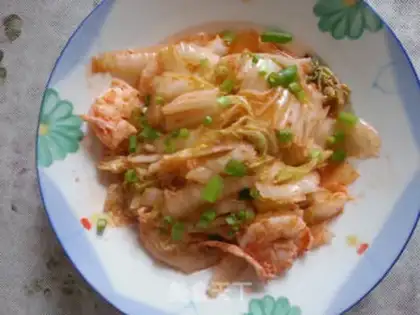 Make Shrimp with cabbage step 10
