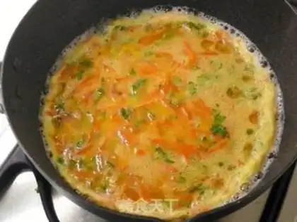Make Quisine roses and eggs step 5