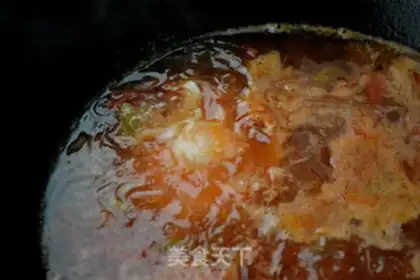 Make Tomato egg noodles step 5