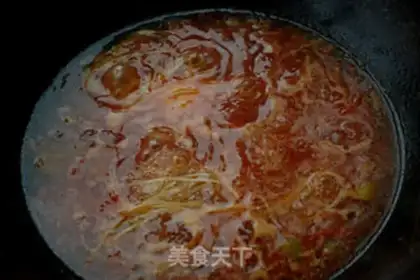 Make Tomato egg noodles step 6
