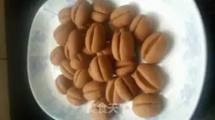 Make Coffee-bean cookies step 8