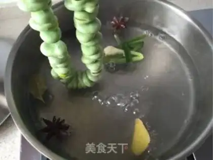 Make Salt-water beans step 6