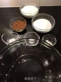 Make Chocolate banana cake step 1