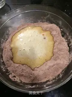 Make Chocolate banana cake step 5