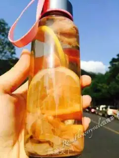 Make Rose rose lemon tea step 0