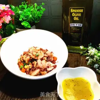 Make quinoa shrimp salad step 15