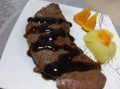 Make Black pepper steak step 6