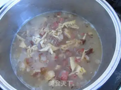 Make Peach pea rice step 10