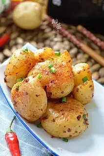 Make Olive oil frying potatoes step 10