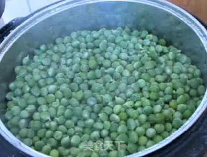 Make Peach pea rice step 13