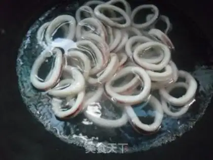 Make Spicy squid step 2