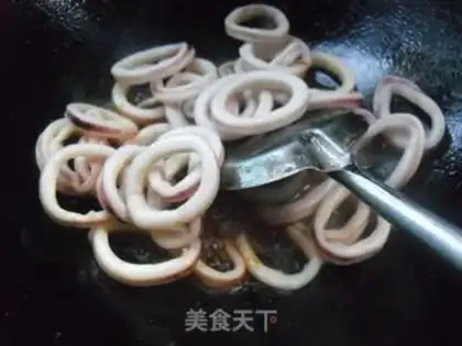 Make Spicy squid step 5