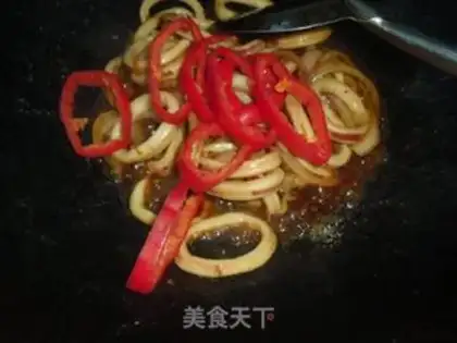 Make Spicy squid step 6