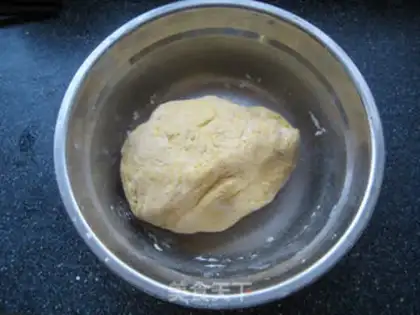 Make Pumpkin rice cake step 1