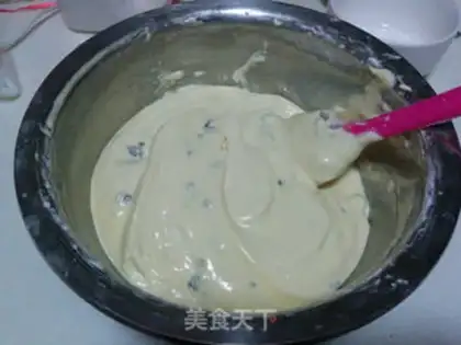 Make Cranberry sponge cake step 8