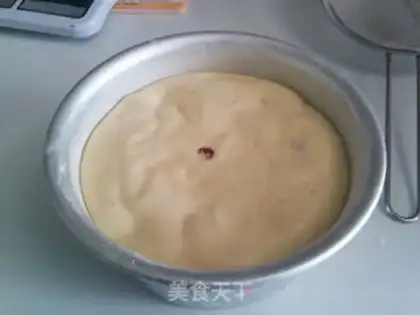Make Cranberry sponge cake step 9