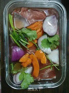 Make Black pepper steak step 2