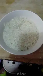 Make Scrawny meat porridge step 0