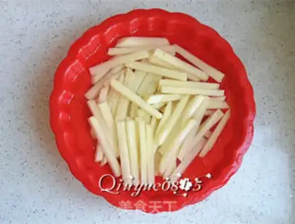 Make Air fryed fries step 2