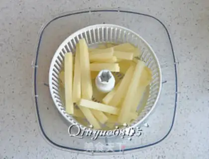 Make Air fryed fries step 3