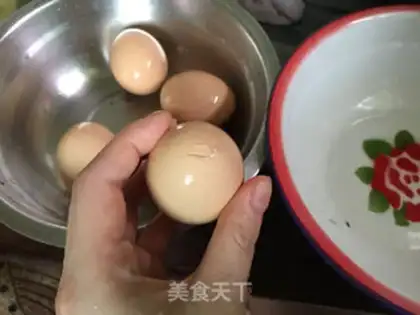Make Shell egg pudding plant step 0