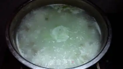 Make Scrawny meat porridge step 6