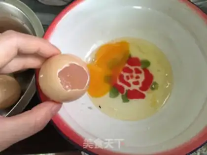 Make Shell egg pudding plant step 2