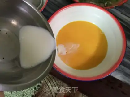 Make Shell egg pudding plant step 9