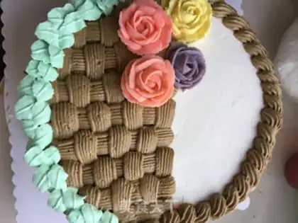Make Basketcake step 6
