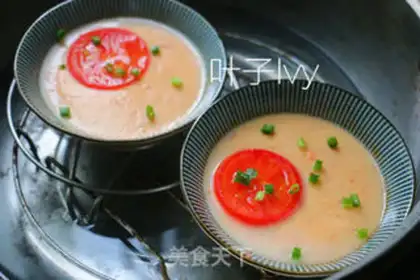 Make Tomato steamed eggs step 4