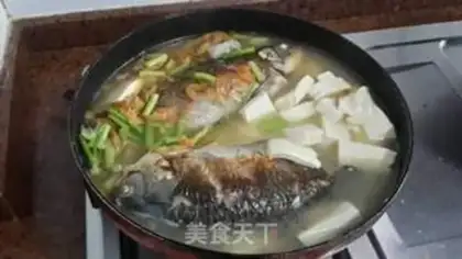Make Squeeze and tofu soup step 3